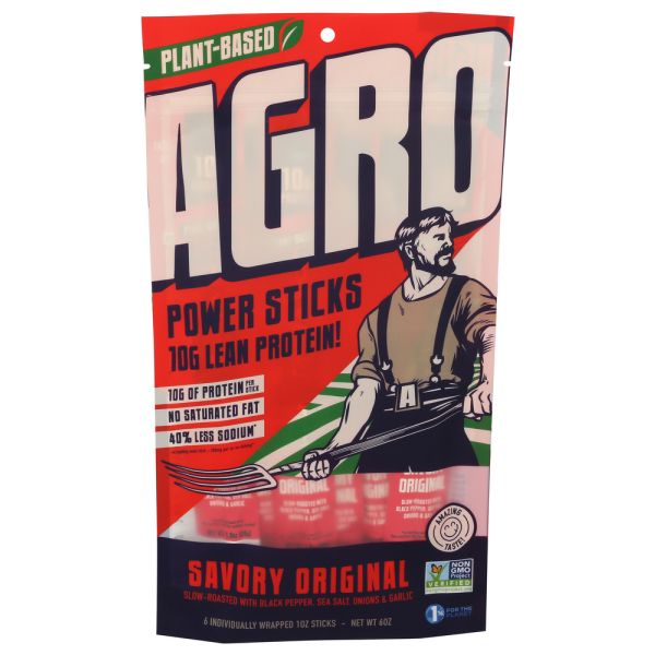 AGRO: Savory Original Jerky Stick, 6 oz