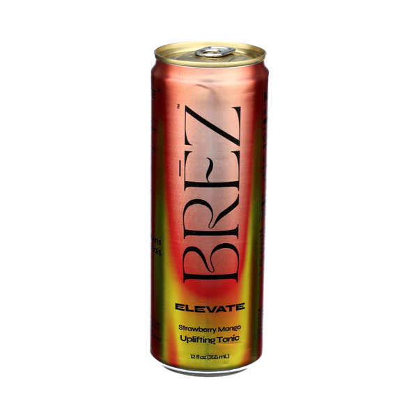 BREZ: Elevate Strawberry Mango Uplifting Tonic, 12 fo