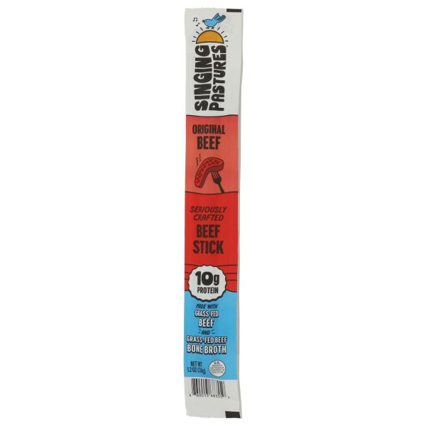 SINGING PASTURES: Original Beef Stick, 1.2 oz