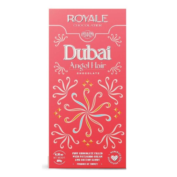 ROYALE CHOCOLATIER: Dubai Angel Hair Chocolate, 180 gm