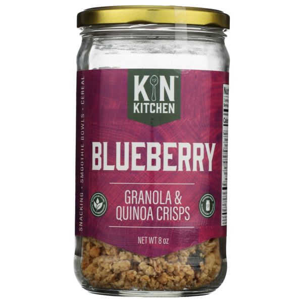 KIN KITCHEN: Blueberry Granola & Quinoa Crisps, 8 oz