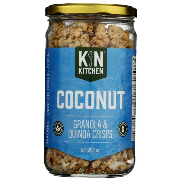 KIN KITCHEN: Coconut Granola & Quinoa Crisps, 8 oz