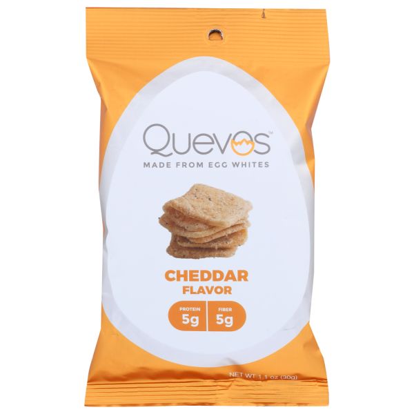 QUEVOS: Chip Potato Cheddar, 1 oz