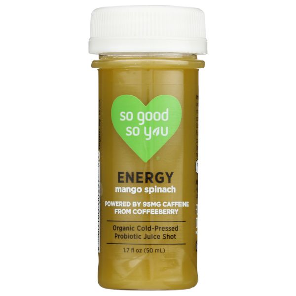 SO GOOD SO YOU: Energy Probiotic Shot, 1.7 fo