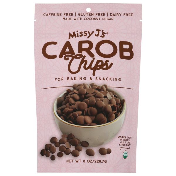 MISSY JS: Organic Carob Chips, 8 oz