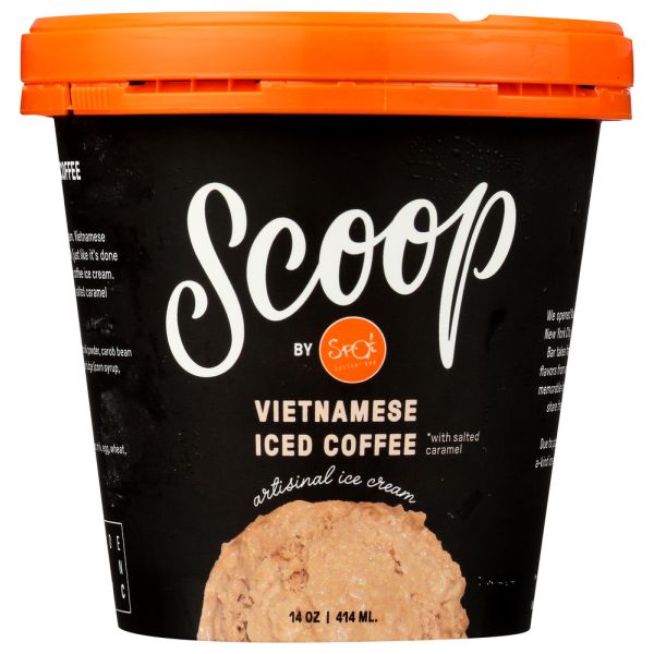 SCOOP BY SPOT: Vietnamese Coffee Ice Cream, 14 oz