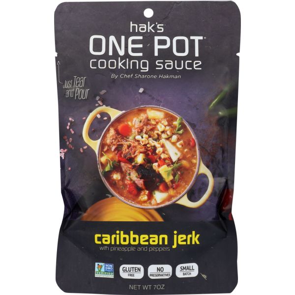 HAKS PAKS: Caribbean Jerk Cooking Sauce, 7 oz