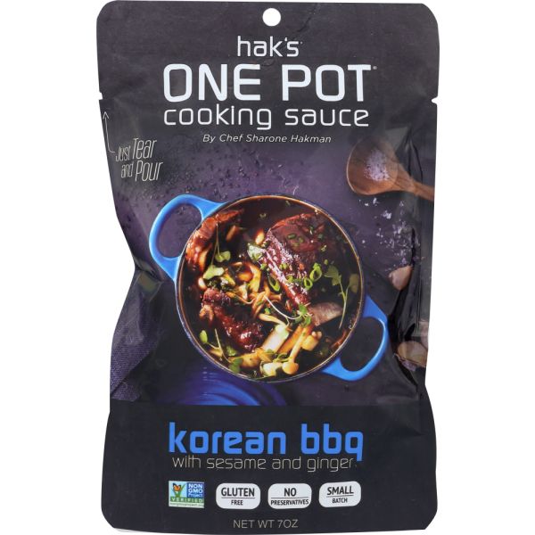HAKS PAKS: Korean Bbq Cooking Sauce, 7 oz