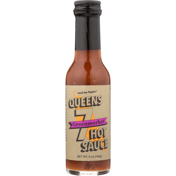 SMALL AXE PEPPERS: Sauce Hot Queens 7, 5 oz