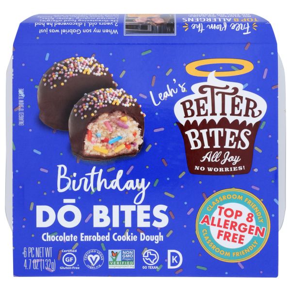 BETTER BITES: Do Bites Birthday Cake, 4.7 oz