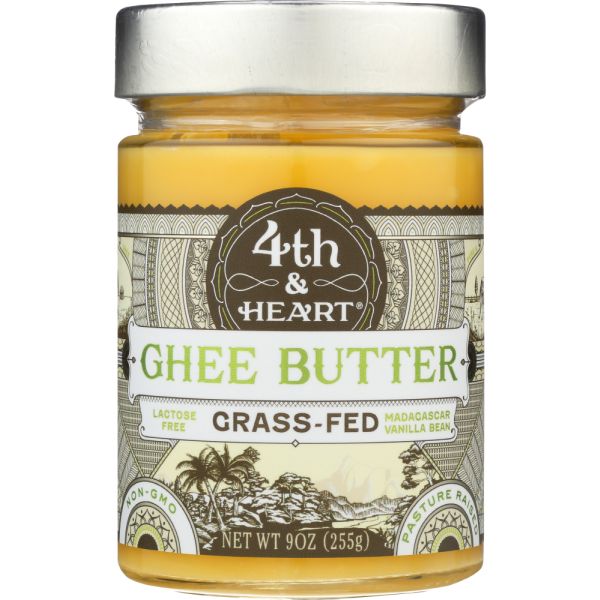 4TH & HEART: Vanilla Bean Ghee, 9 oz