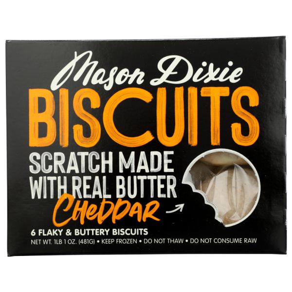 MASON DIXIE BISCUIT: Cheddar Biscuits, 17 oz