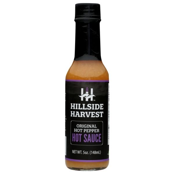 HILLSIDE HARVEST: Original Hot Pepper Hot Sauce, 5 fo