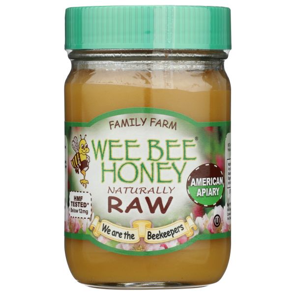 WEE BEE HONEY: Naturally Raw Honey, 16 oz