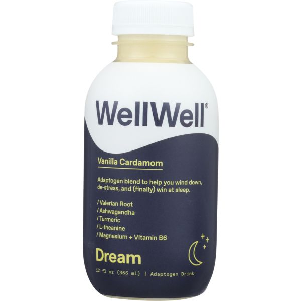 WELLWELL: Dream Vanilla Cardamom Juice, 12 oz