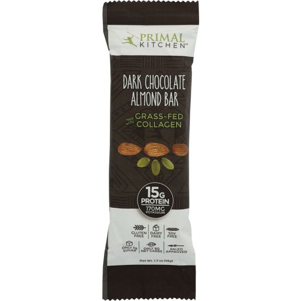PRIMAL KITCHEN: Bar Protein Dark Chocolate Almond, 1.7 oz