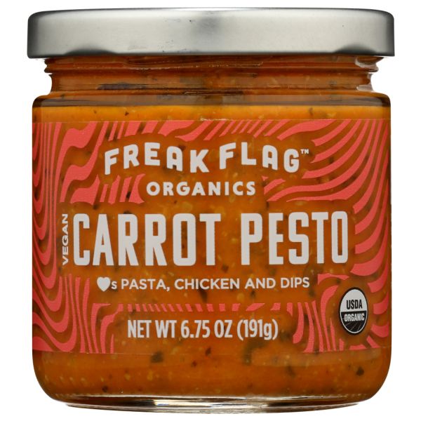 FREAK FLAG ORGANICS: Carrot Pesto Sauce, 6.75 oz