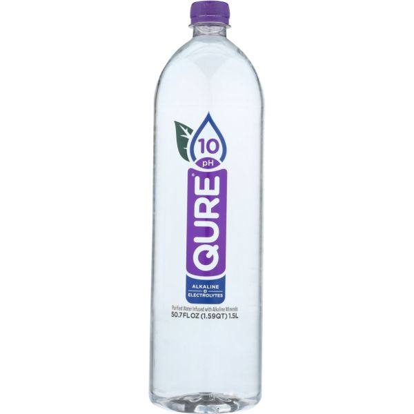 QURE: Water Alkaline, 1.5 lt