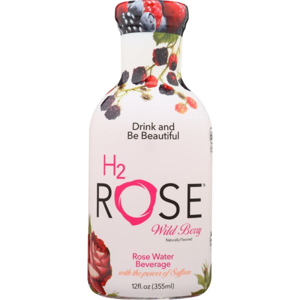 H2ROSE: Water Rose Wild Berry, 12 oz