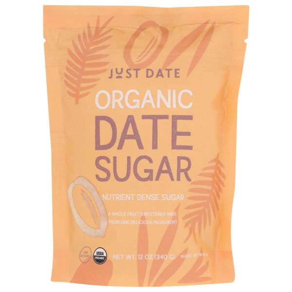JUST DATE SYRUP: Organic Date Sugar, 12 oz