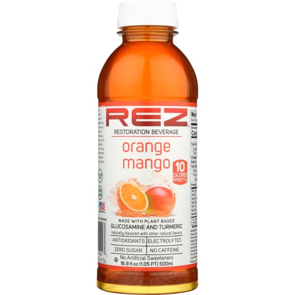 REZ: Orange Mango Beverage, 16.9 fl oz