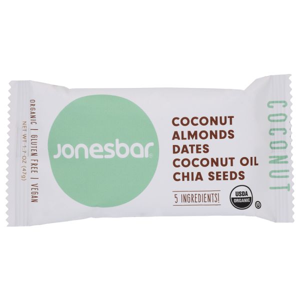 JONESBAR: Coconut Snack Bar, 1.7 oz