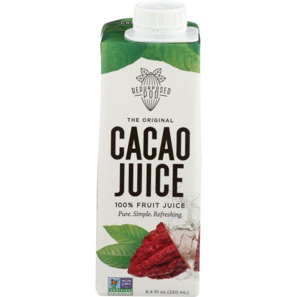 REPURPOSED POD: Cacao Juice 100% Fruit, 8.4 oz