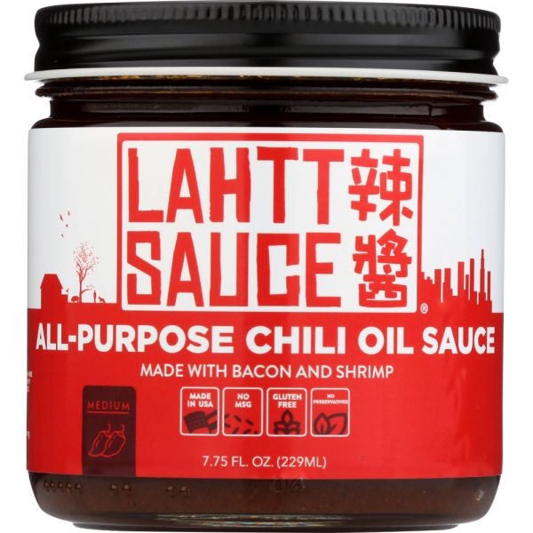 LAHTT SAUCE: All Purpose Chili Oil, 7.75 Oz