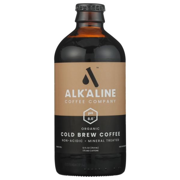 ALKALINE COFFEE COMPANY: Original Cold Brew Coffee, 12 fo