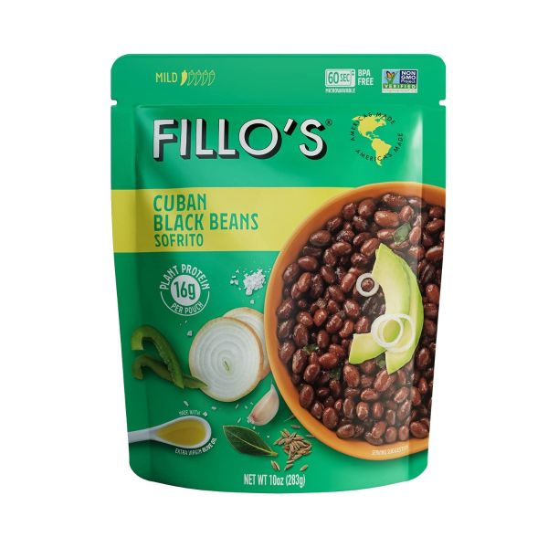 FILLOS: Beans Black Cuban, 10 oz