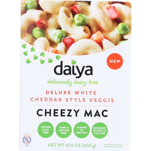 DAIYA: White Cheddar Style Veggie Cheezy Mac, 10.6 oz