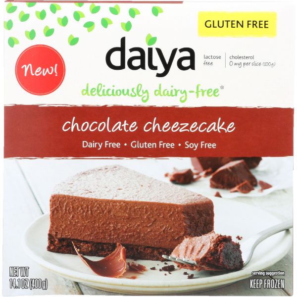 DAIYA: Chocolate Style Cheesecake, 14.1 oz