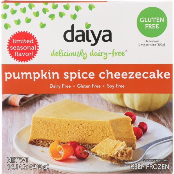 DAIYA: Pumpkin Spice Cheezecake, 14.1 oz