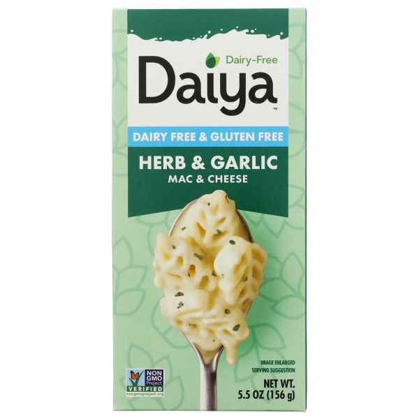 DAIYA: Herb And Garlic Mac And Cheese, 5.5 oz