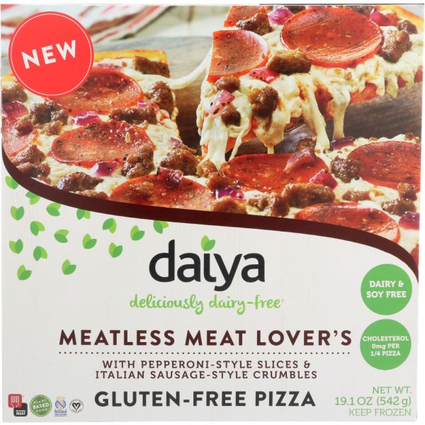 DAIYA: Pizza Meatless Meat Lovers, 19.1 oz