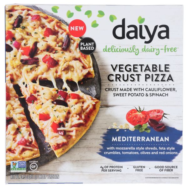 DAIYA:  Mediterranean Vegetable Crust Pizza, 14.5 oz