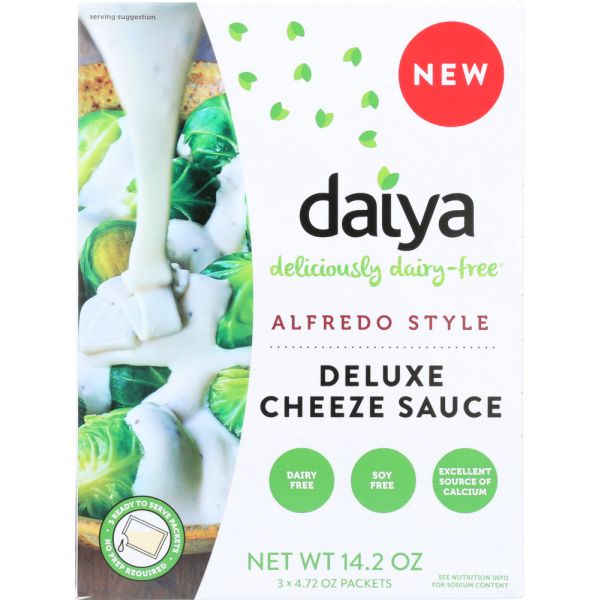 DAIYA: Sauce Cheeze Alfredo Style Deluxe, 14.2 oz