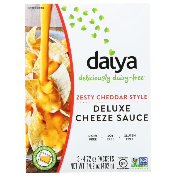 DAIYA: Zesty Cheddar Style Cheeze Sauce, 14.2 oz