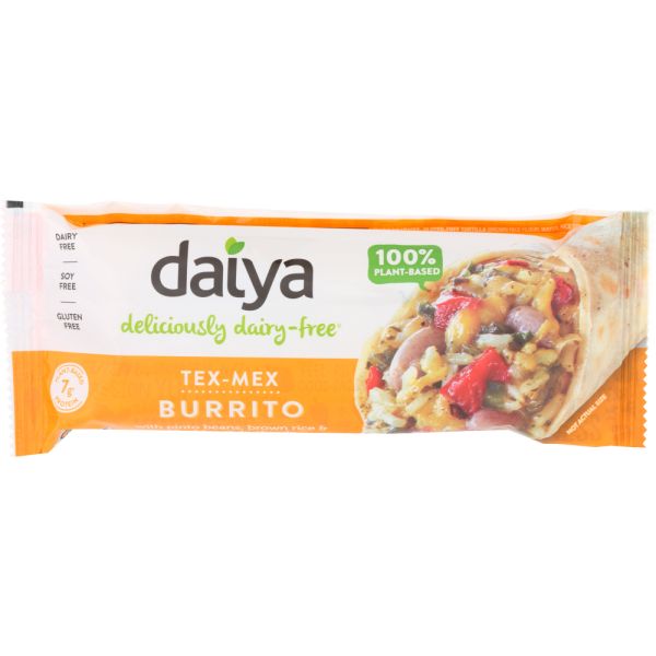 DAIYA: Burrito Tex Mex, 5.6 oz