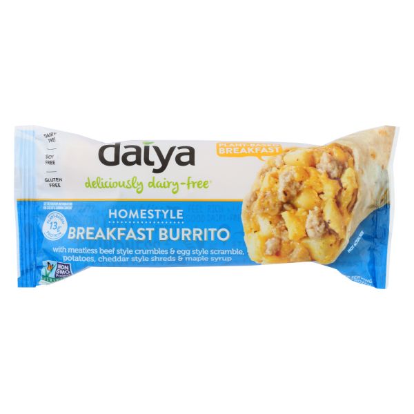 DAIYA: Homestyle Breakfast Burrito, 5.3 oz