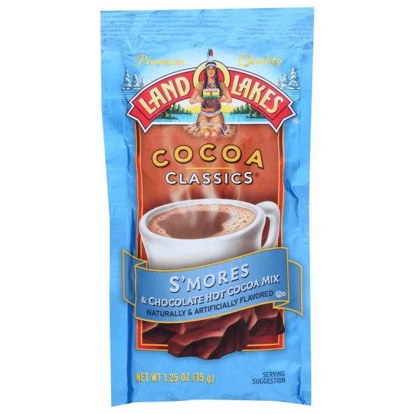 LAND O LAKES: Smores & Chocolate Cocoa Mix, 1.25 oz