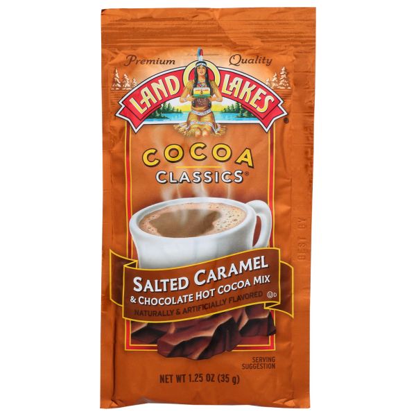 LAND O LAKES: Salted & Chocolate Cocoa Mix, 1.25 oz