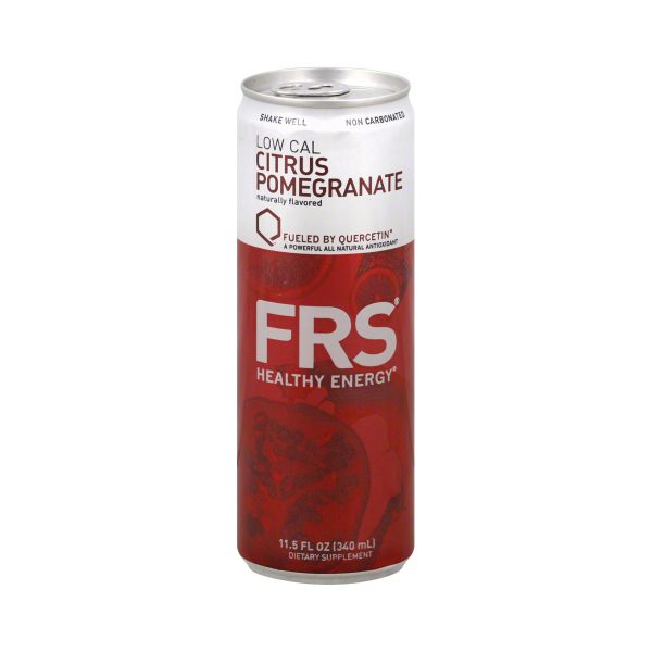 FRS HEALTHY ENERGY: Low Cal Energy Drink Citrus Pomegranate, 11.5 oz