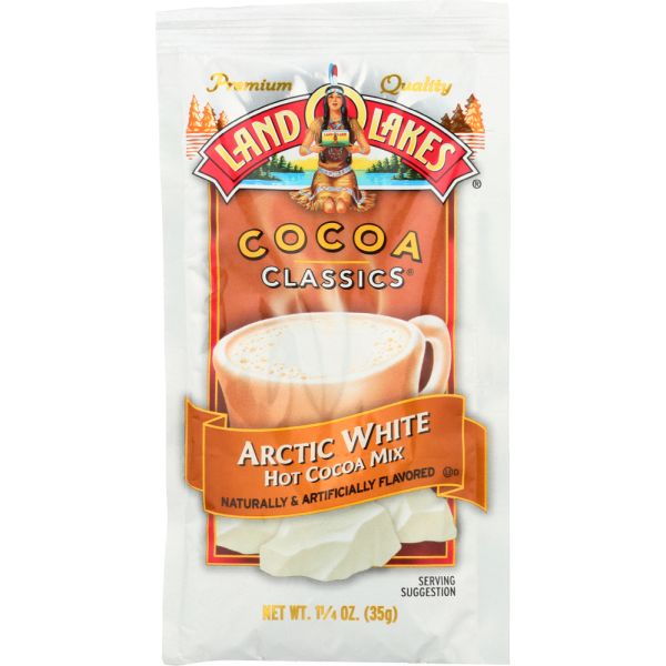 LAND O LAKES: Arctic White Chocolate Cocoa Mix, 1.25 oz