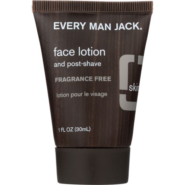 EVERY MAN JACK: Face Lotion Fragrance Free, 1 oz