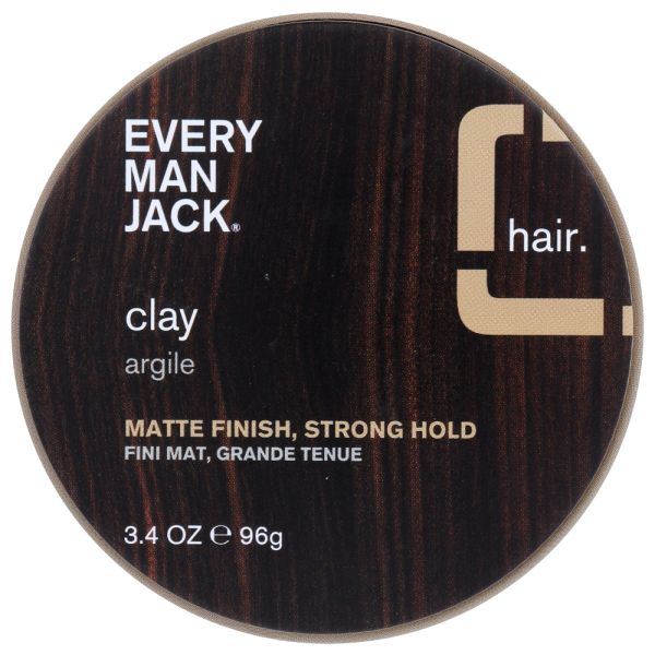 EVERY MAN JACK: Fragrance Free Clay, 3.4 oz
