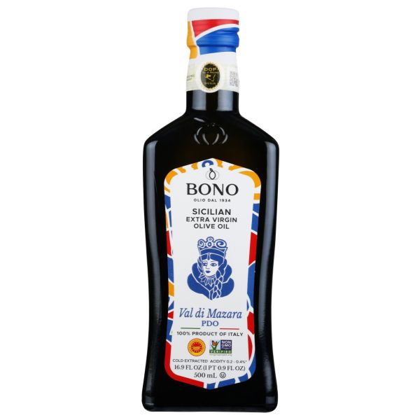 BONO: Sicilian Extra Virgin Olive Oil, 0.5 lt