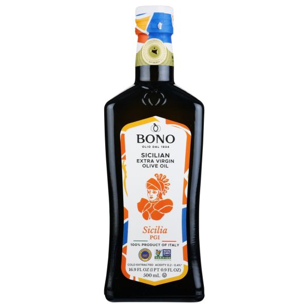 BONO: Sicilia PGI Extra Virgin Olive Oil, 16.9 fo