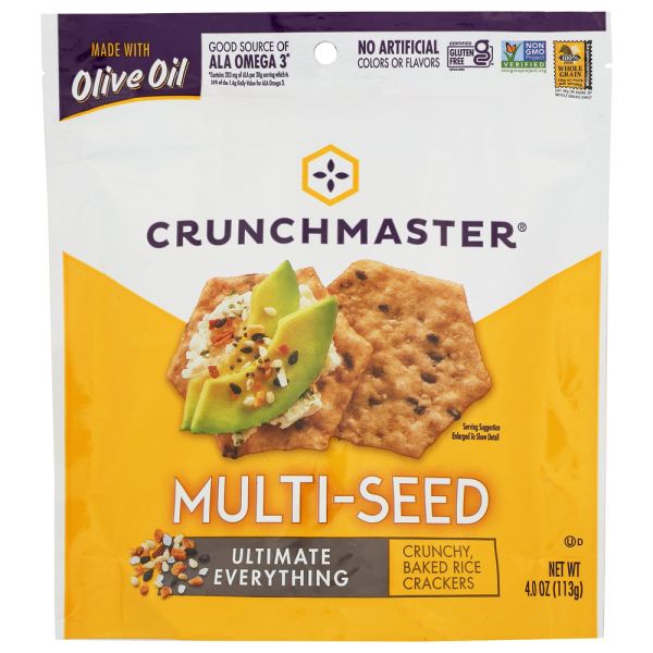 CRUNCHMASTER: Cracker Multi-Seed Ultimate Everything, 4 oz
