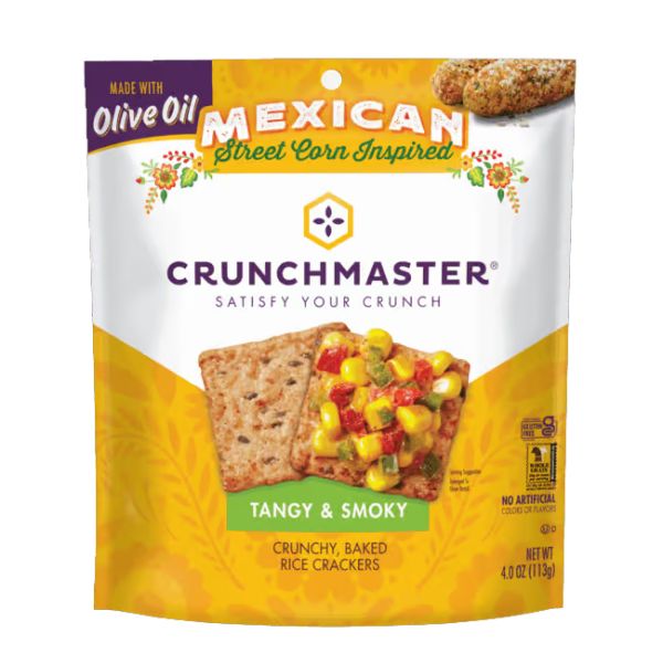 CRUNCHMASTER: Multi Grain Mexican Street Corn Crackers, 4 oz